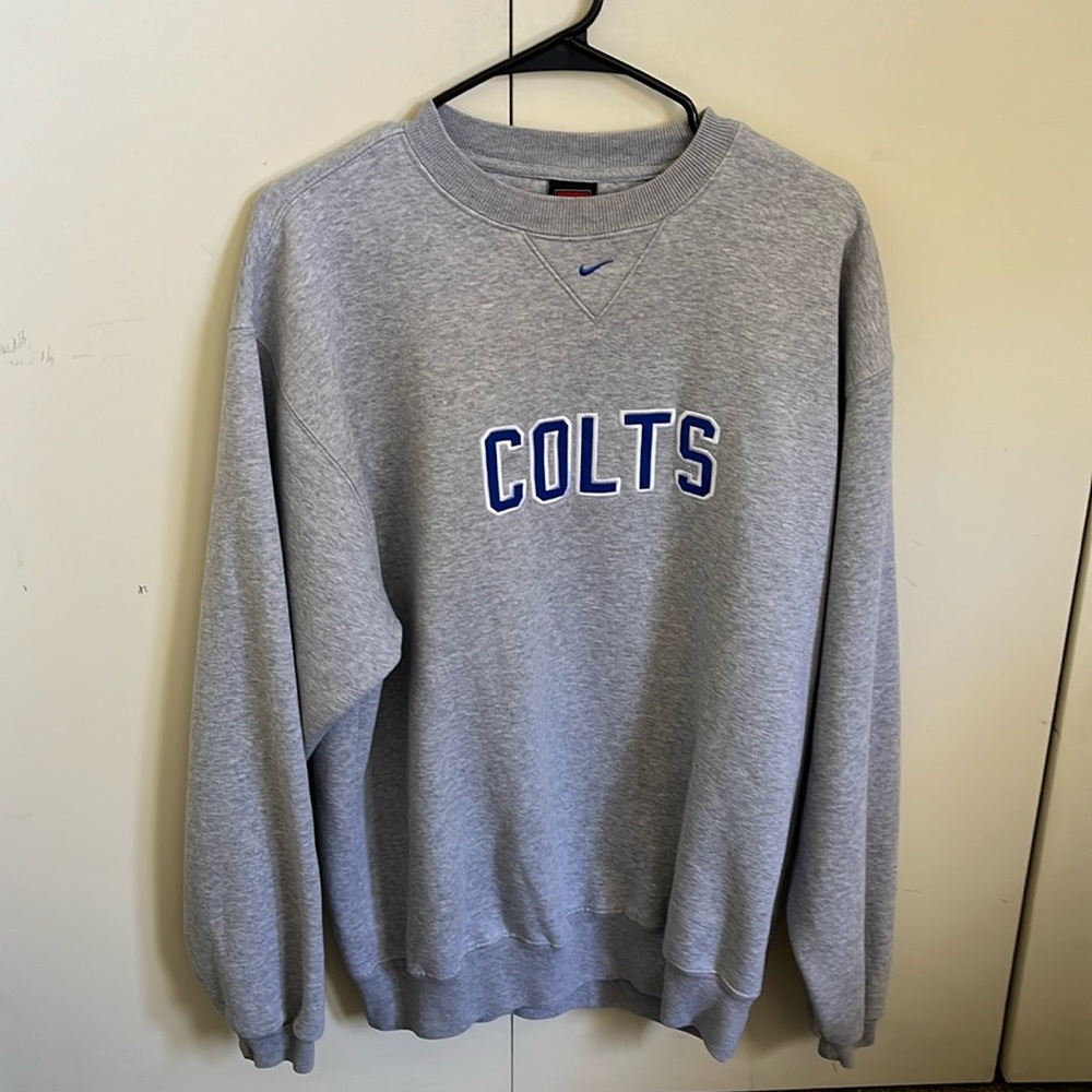 Vintage Nike Colts Sweatshirt, Men’s Medium, 80’s